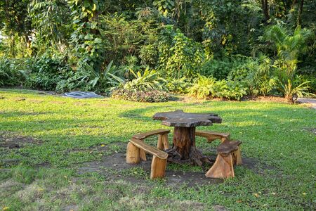 landscape design at Suanluang RAMA IXの写真素材