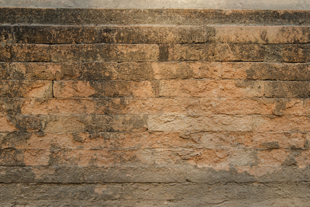 Texture old brick wall,stone background, detailed patternの写真素材