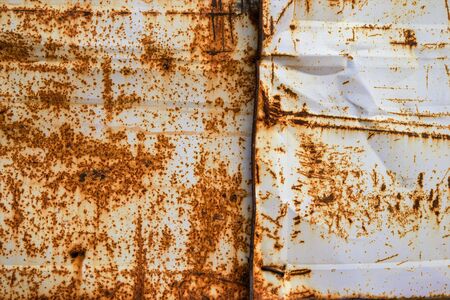 Dirty rust metal wall texture background