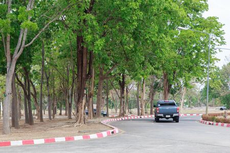 A view of a park in Chiang Mai, Thailand.