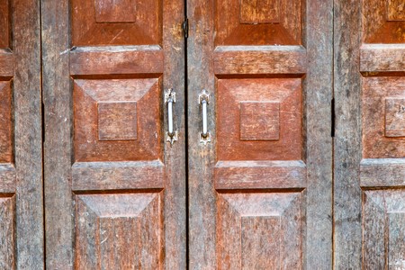 the old wooden windows backgroundの写真素材