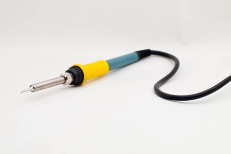 Soldering iron for repairing Electronic equipment の写真素材