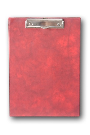 Red clipboard.の写真素材