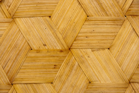 woven wooden textureの写真素材