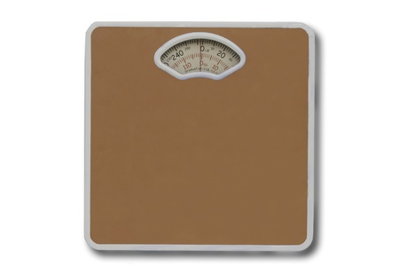 weight scale isolated 