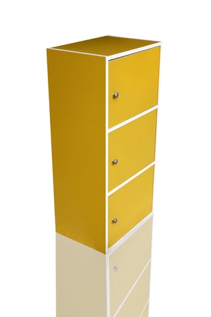 yellow cabinet の写真素材