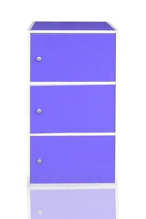 blue cabinet の写真素材