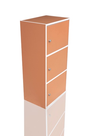 orange cabinet の写真素材