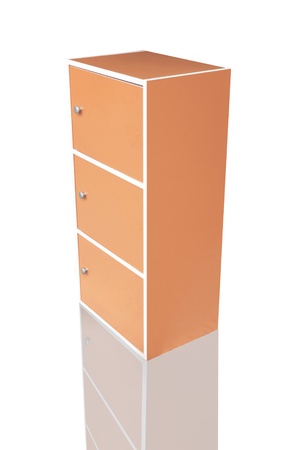 orange cabinet の写真素材