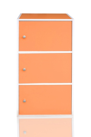 orange cabinetの写真素材