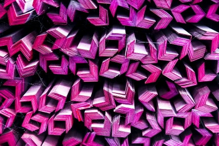 Steel bars.の写真素材