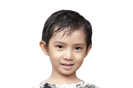 Handsome Asian Boy の写真素材