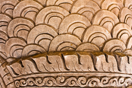 sandstone texture thai design の写真素材