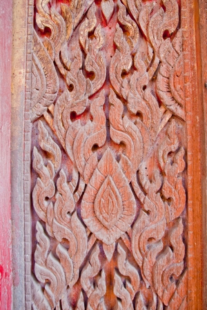 thai art design Wood carve の写真素材