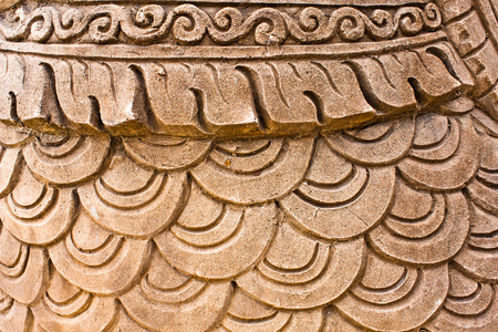 sand stone thai art pattern background の写真素材