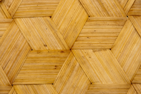 woven wooden textureの写真素材