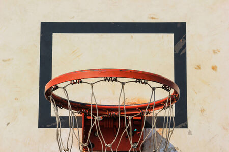 Basketball Hoop Close up