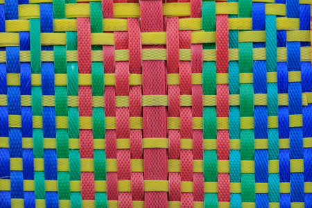 pattern of polypropylene wovenの写真素材