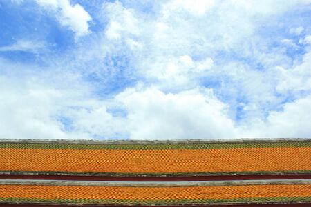 uniqueness of thailand expressed through the temple architectureの写真素材