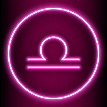 Astrology vector illustration abstract background Libra is one of the 12 zodiac signs and is shown...