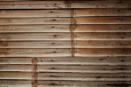 Grunge wall old bamboo backgroundの写真素材
