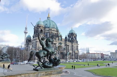 Berlin Cathedralの写真素材