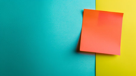 sticky note on a plain background generative aiの素材