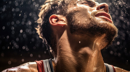 basketball player generative aiの素材