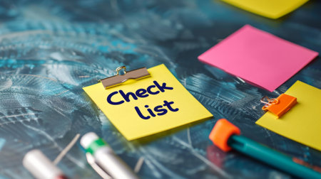 Remember to "check list" generative aiの素材