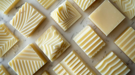 Soaps with straight line details generative aiの素材