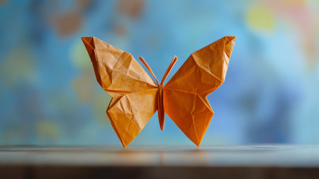 origami butterfly generative aiの素材