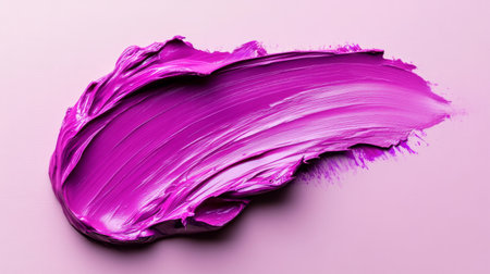 Lipstick texture in bold magenta, abstract strokes creating modern art style, generative aiの素材