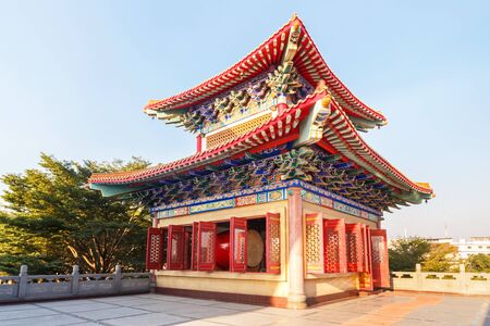 Wat Mangkon Kamalawat, Chinese style temple.のeditorial素材