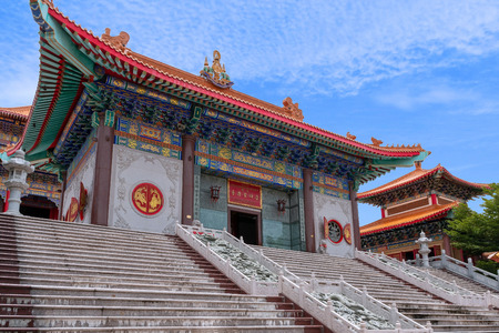 Chinese style temple, Wat Baromracha kanchanapisek anusorn temple. (Wat Leng Noei Yi 2)