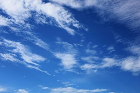Blue Sky and Cloud Backgroundの写真素材