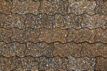 stone sidewalkの写真素材