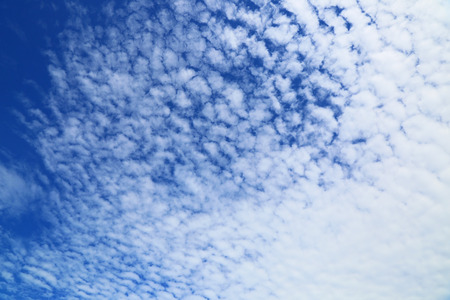 blue sky and clouds backgroundの写真素材
