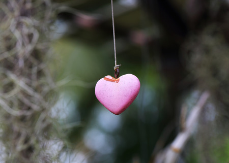 pink heart iconの写真素材