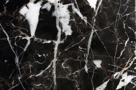 Detailed structure of marble in natural patterned for background and design product, Black marble texture.の写真素材