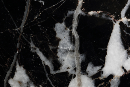 Black and white marble pattern that occurs nature use for background, texture and design.の写真素材