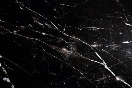 White pattern of black marble that occurs naturally use for background and design.の写真素材