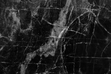 Abstract background, black marble pattern for texture and design.の写真素材