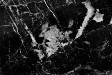 Texture and background of black marble pattern.の写真素材