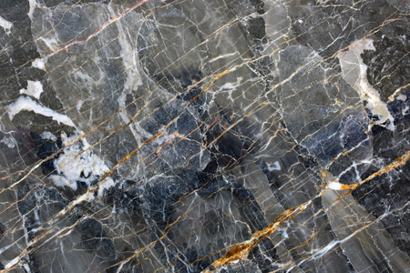 Patterned natural of  dark gray marble pattern (Gold Russia) for design.の写真素材