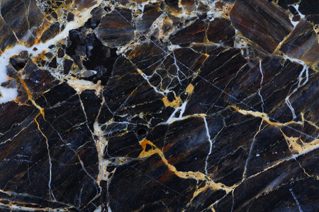 White and gold patterned natural of dark gray marble pattern texture.の写真素材
