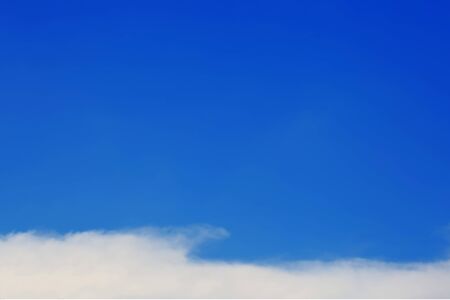 Soft focus of blue sky backgroundの写真素材