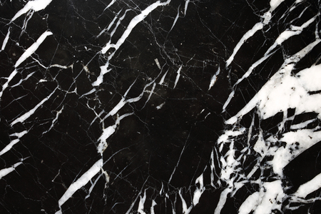 Abstract dark marble background, white patterned of black marble pattern texture for design.の写真素材