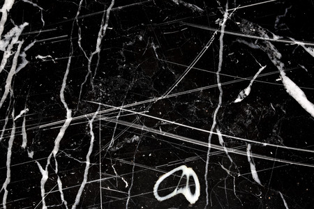 Patterned structure of black marble pattern texture for design.の写真素材