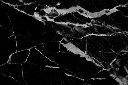 Black and white marble pattern texture background.の写真素材