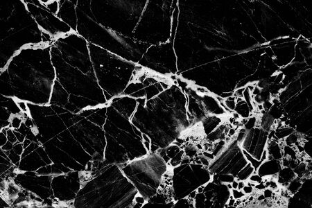 Structure natural of Black and white marble pattern texture.の写真素材